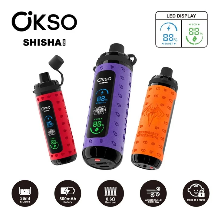 OKSO Shisha Max 40k Puffs suppliers